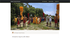 Desktop Screenshot of hawaiiislandfestival.org
